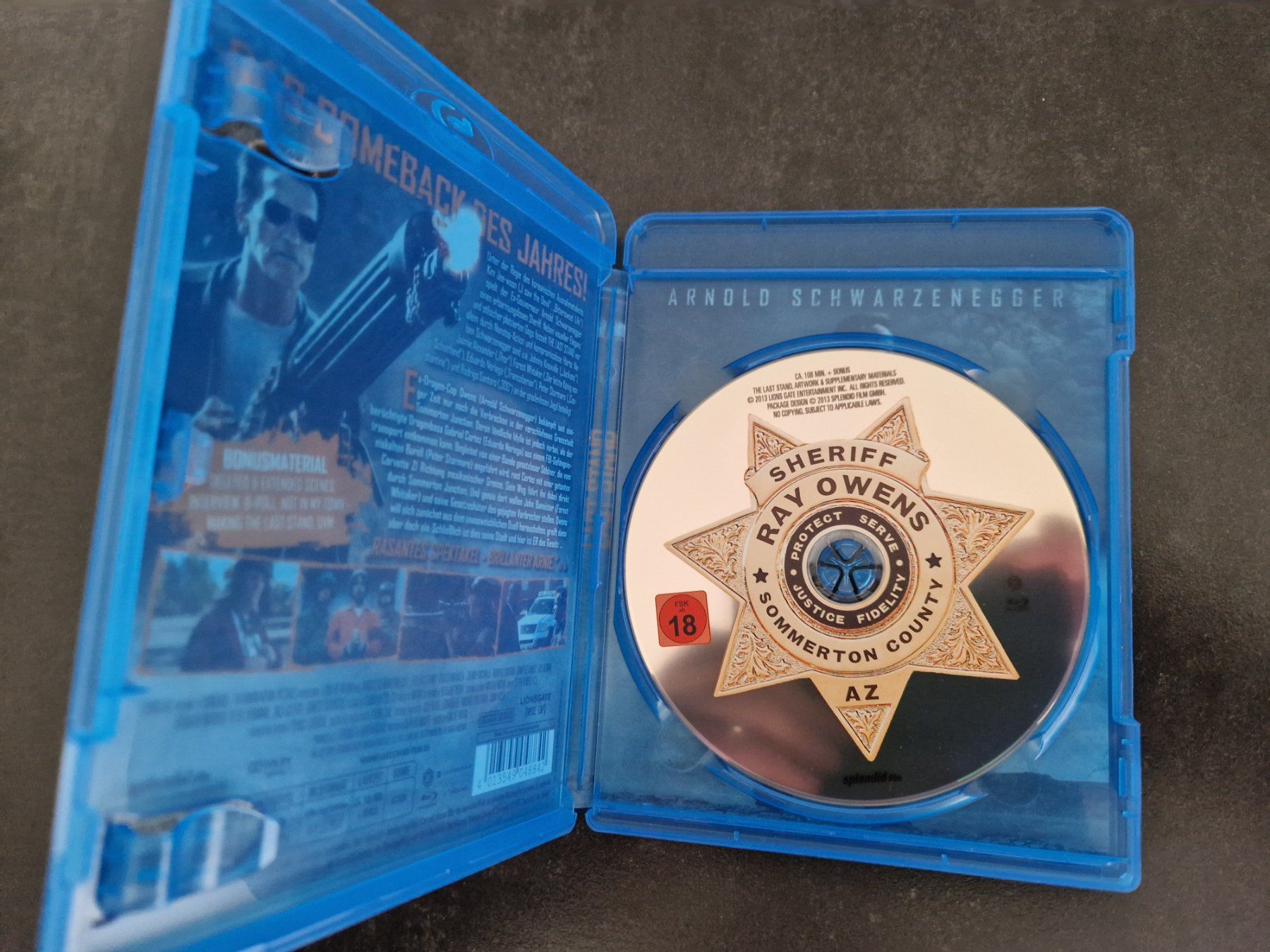 Alle DVDs: The Last Stand Blu-Ray Topzustand – Gebraucht aus Buchs SG von Herc01 1