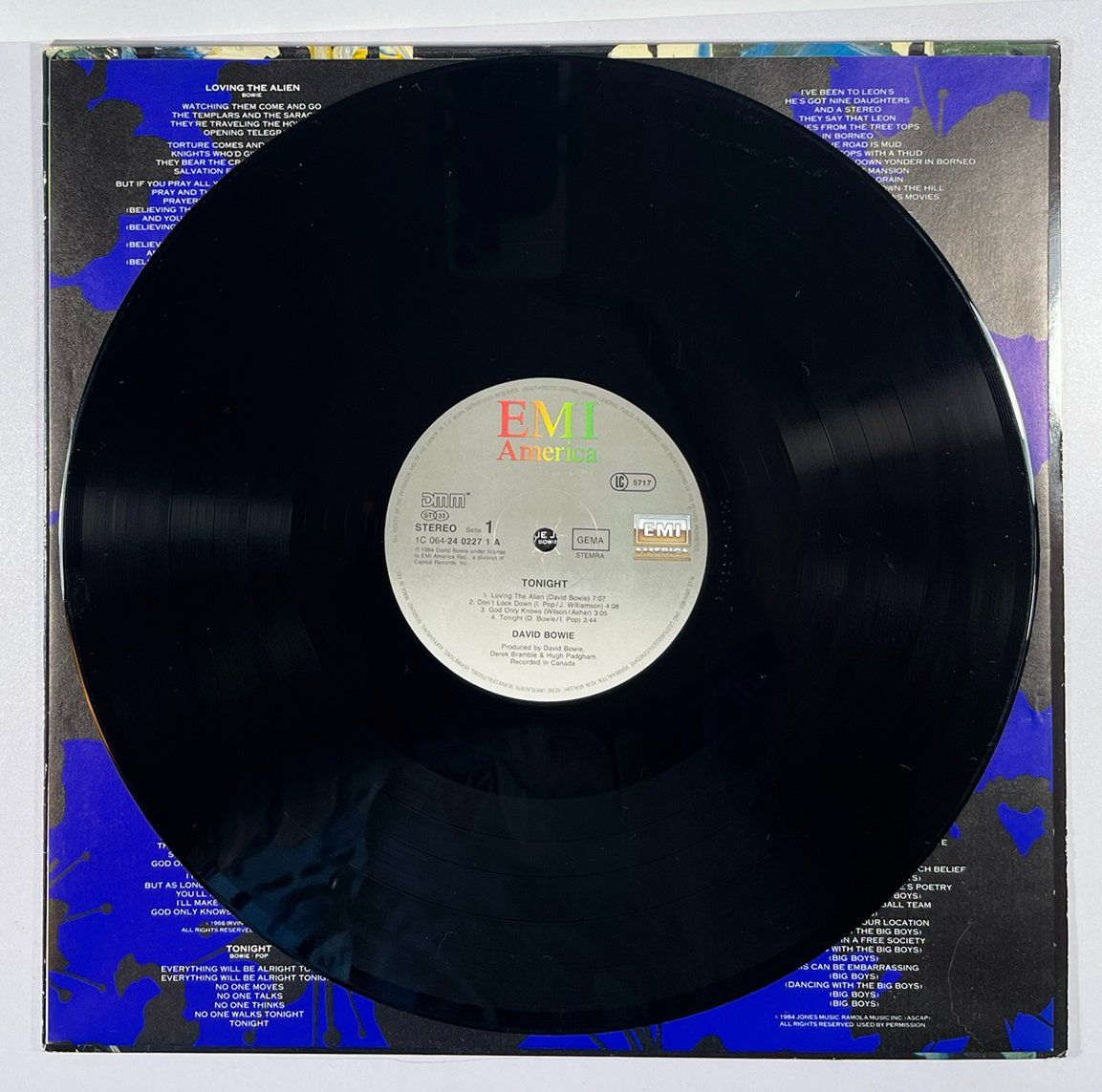 Schallplatten: LP: DAVID BOWIE - Tonight (1984) – Gebraucht aus Frenkendorf von Yard-Sale-2000 5