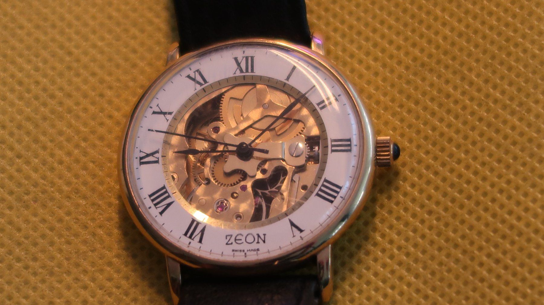 Orologi: Skelettuhr, Zeon Geneve – Usato da Winterthur venduto da Rwa