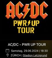 3 billets/Tickets ACDC Frontifield Zürich Pwr UP Tour