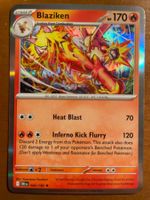 Pokemon Blaziken Holo (Versand gratis)