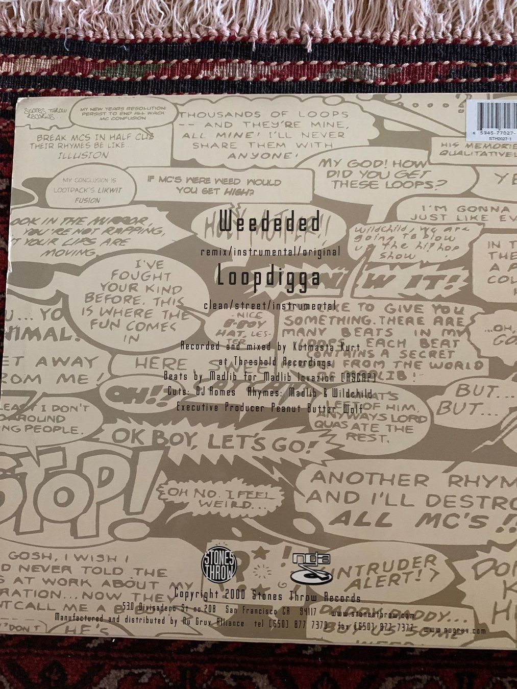 Schallplatten: Lootpack – Weededed Remix schallplatten – Gebraucht aus Nidau von ybm 1