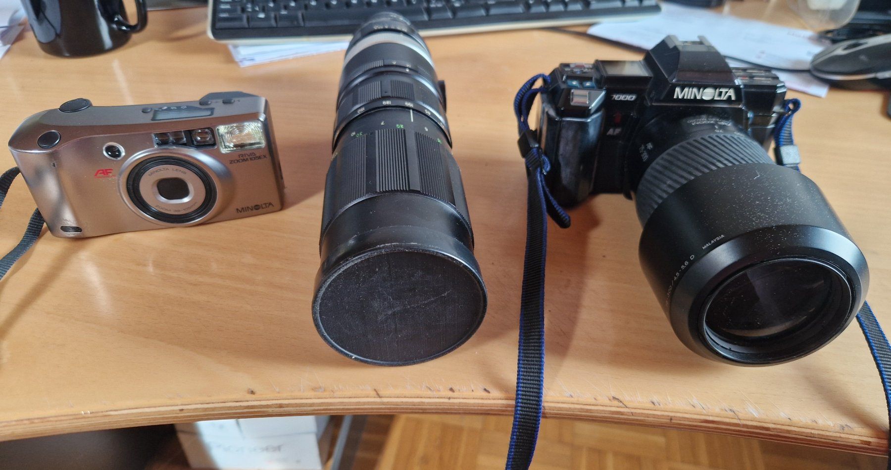 Minolta Appareil photo: Im Set zu verkaufen – D'occasion à Sargans par strik 1
