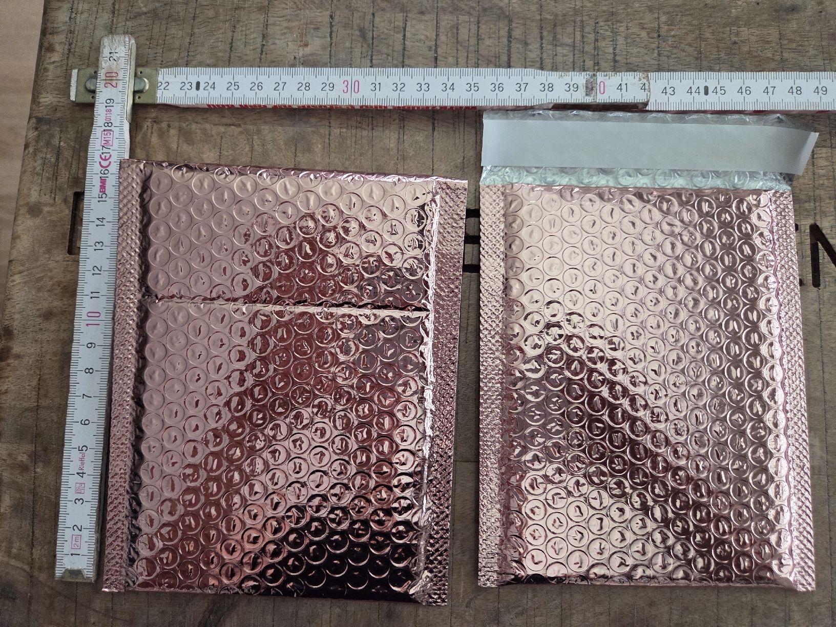 Buste & buste per spedizione: 6 Stück Luftpolsterkuvert roségold – Nuovo (secondo la descrizione) da Kriens venduto da Nats1 1