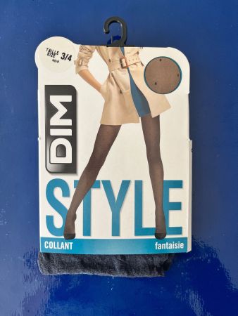 Strumpfhose STYLE Fantasie, DIM, Grösse 3/4  Farbe Schwarz