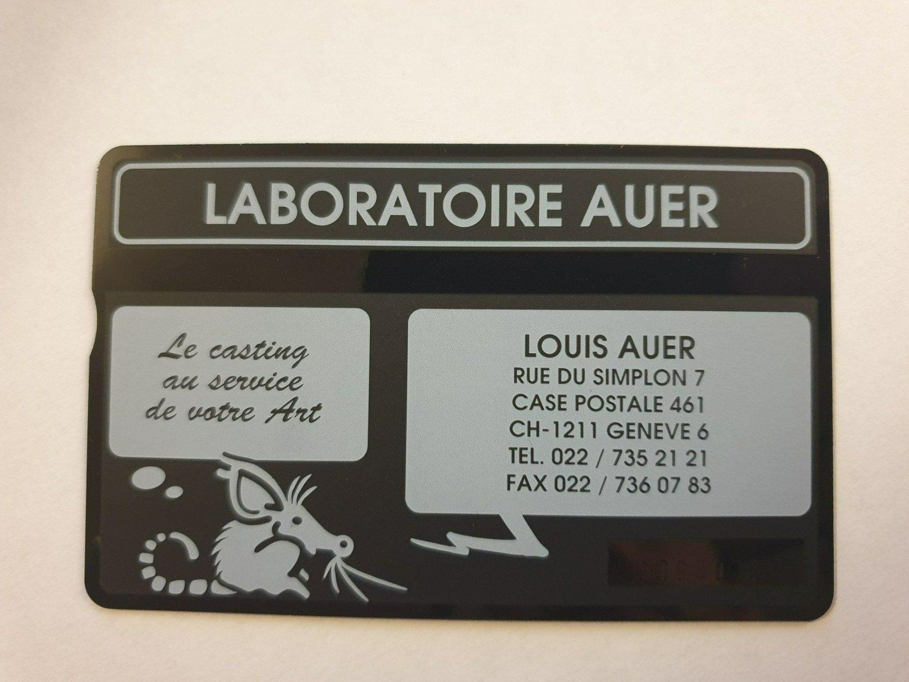 Schede telefoniche: Laboratoire Auer / 200ex / ungebr. – Nuovo (secondo la descrizione) da Rain venduto da chesz 1