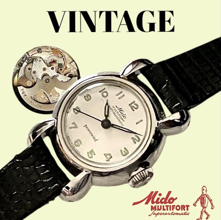 Mido Orologi: Mido Swiss Vintage Uhr – Usato da lyss venduto da Uhrenparadies