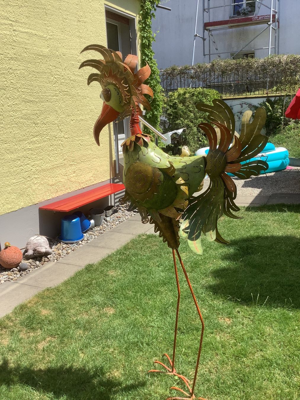 Figuren: Metallvogel als Gartendekoration – Gebraucht aus Winterthur von Shipmates 2