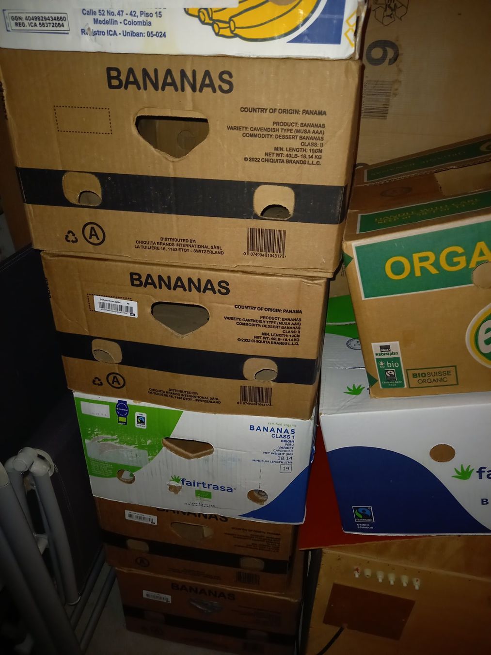 Cartoni: 10 Bananenkisten – Usato da Visp venduto da stell_4cce