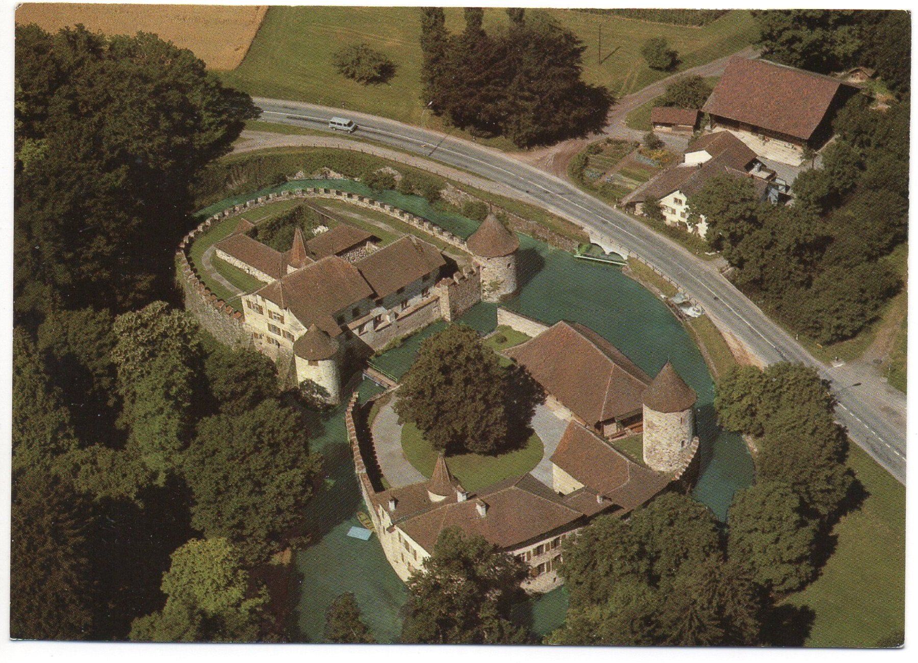 Ansichtskarten: SEENGEN Wasserschloss Hallwil – Gebraucht aus Jona von philajona