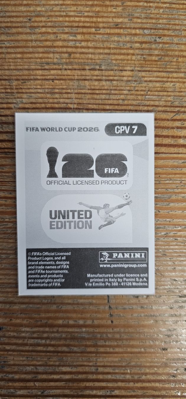 Panini Sammelbilder & Trading cards: Fifa World Cup Panini CPV 7 – Neu und originalverpackt aus Biel VS von volcom8702 1