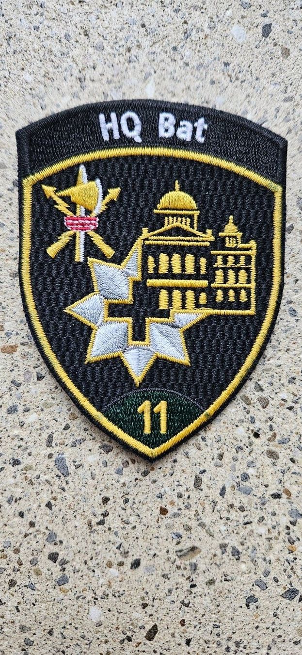 Schweizer Armee Placchette & Badge:  *** Badge HQ Bat ohne Klett ***  – Nuovo e nell'imballaggio originale da Riedholz venduto da fr_sIruP