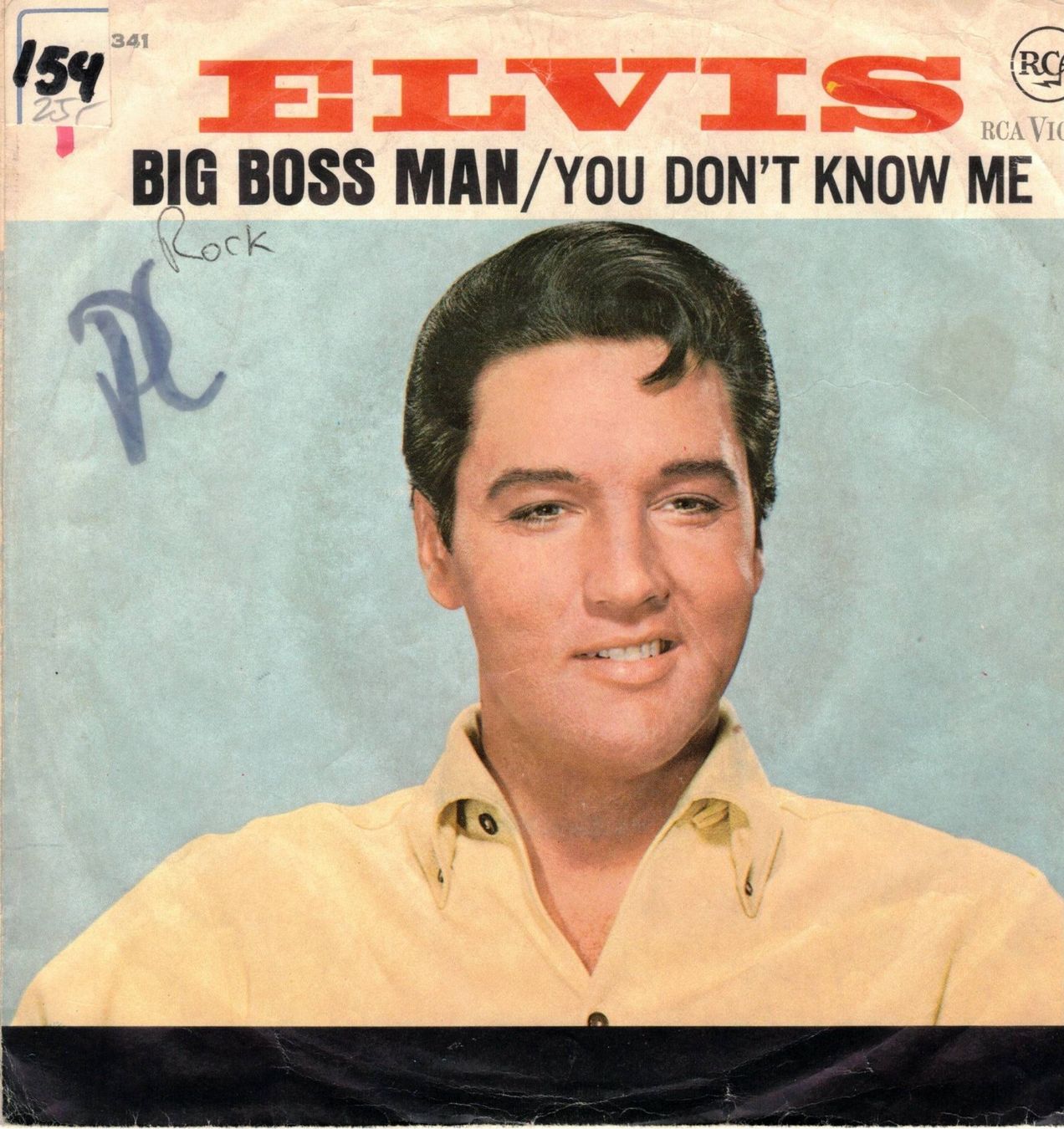 Dischi in vinile: Elvis Presley  --  Big boss man  Single7 – Usato da Rheinau venduto da asteng