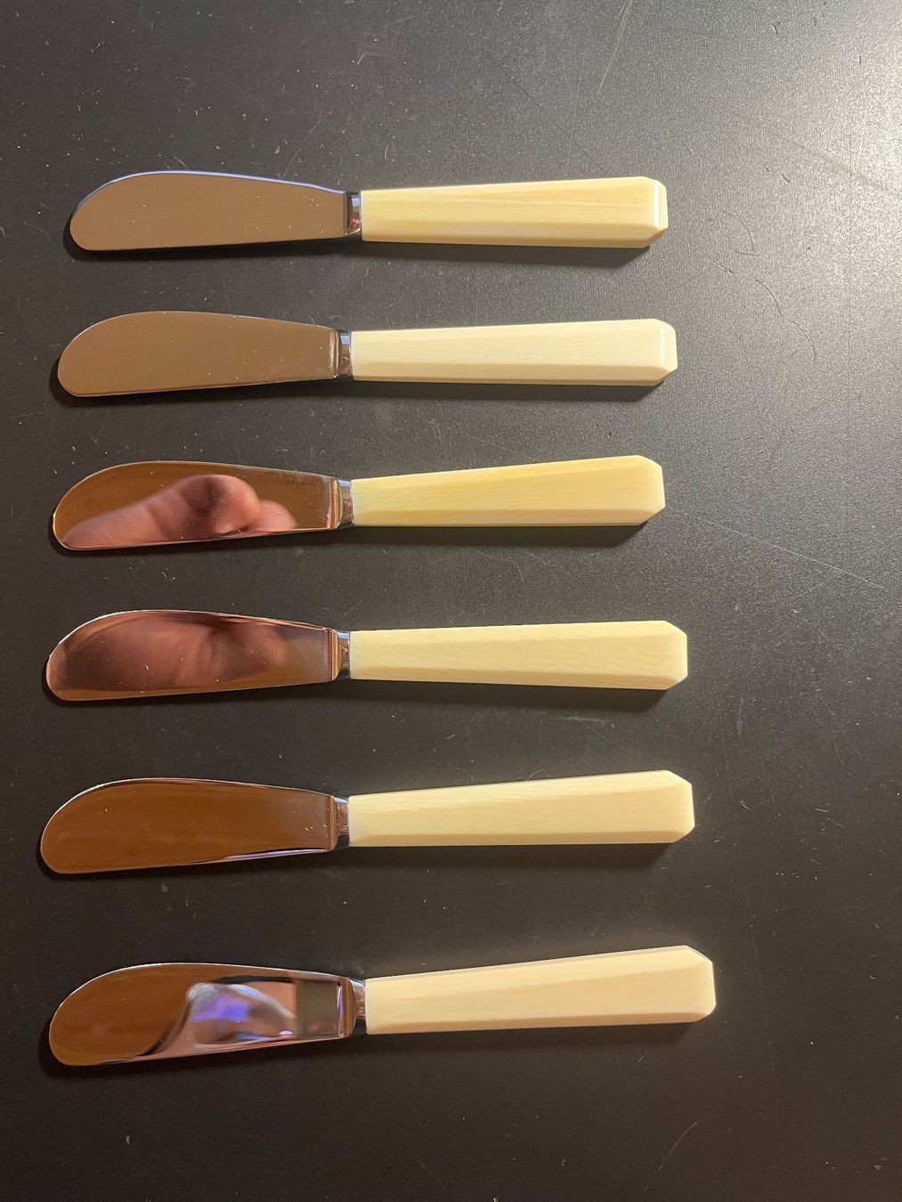 Posate: Buttermesser Elfenbein farbig – Nuovo (secondo la descrizione) da Madiswil venduto da nofox222 4