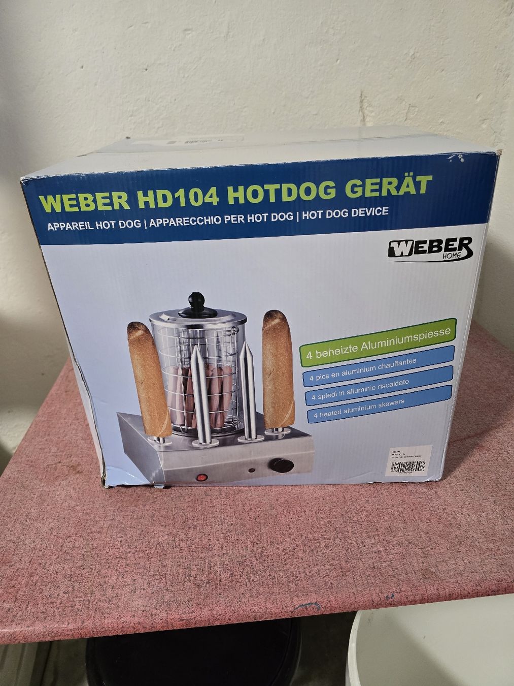 Weber Küchengeräte: Hotdog Gerät  Weber HD 104 – Gebraucht aus Escholzmatt von Koenigskind2023 4
