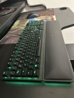 Razer Tastatur Blackwidow mit Handballenauflage guter Zustan