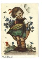 Künstlerin B. Hummel - Viel Glück ! Mädchen - 1951