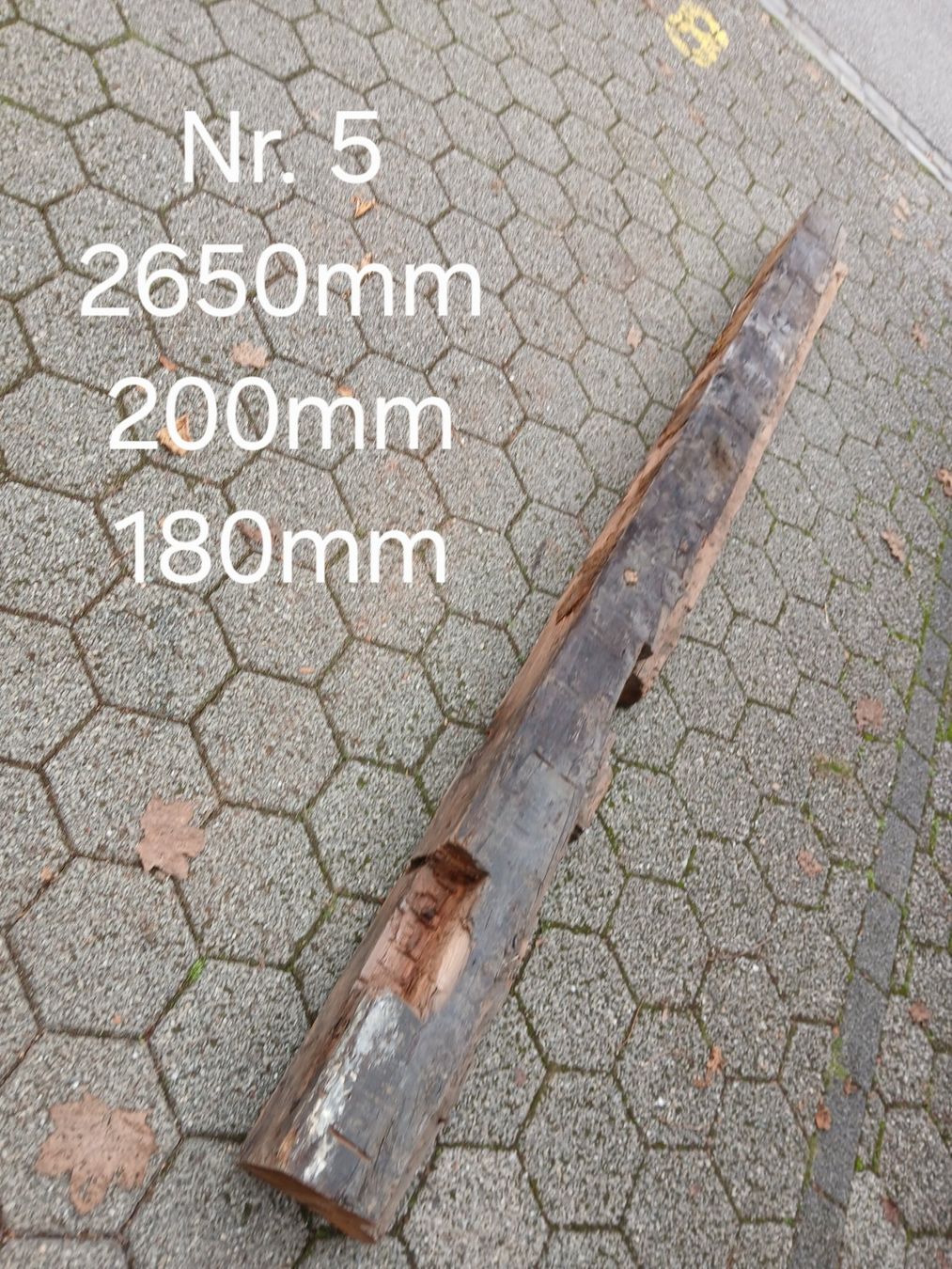Articoli in legno: Altholzbalken Lärche – Usato da Zuchwil venduto da pedu79 4