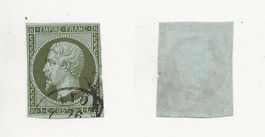 Napoléon III EMPIRE FRANC olive 1860