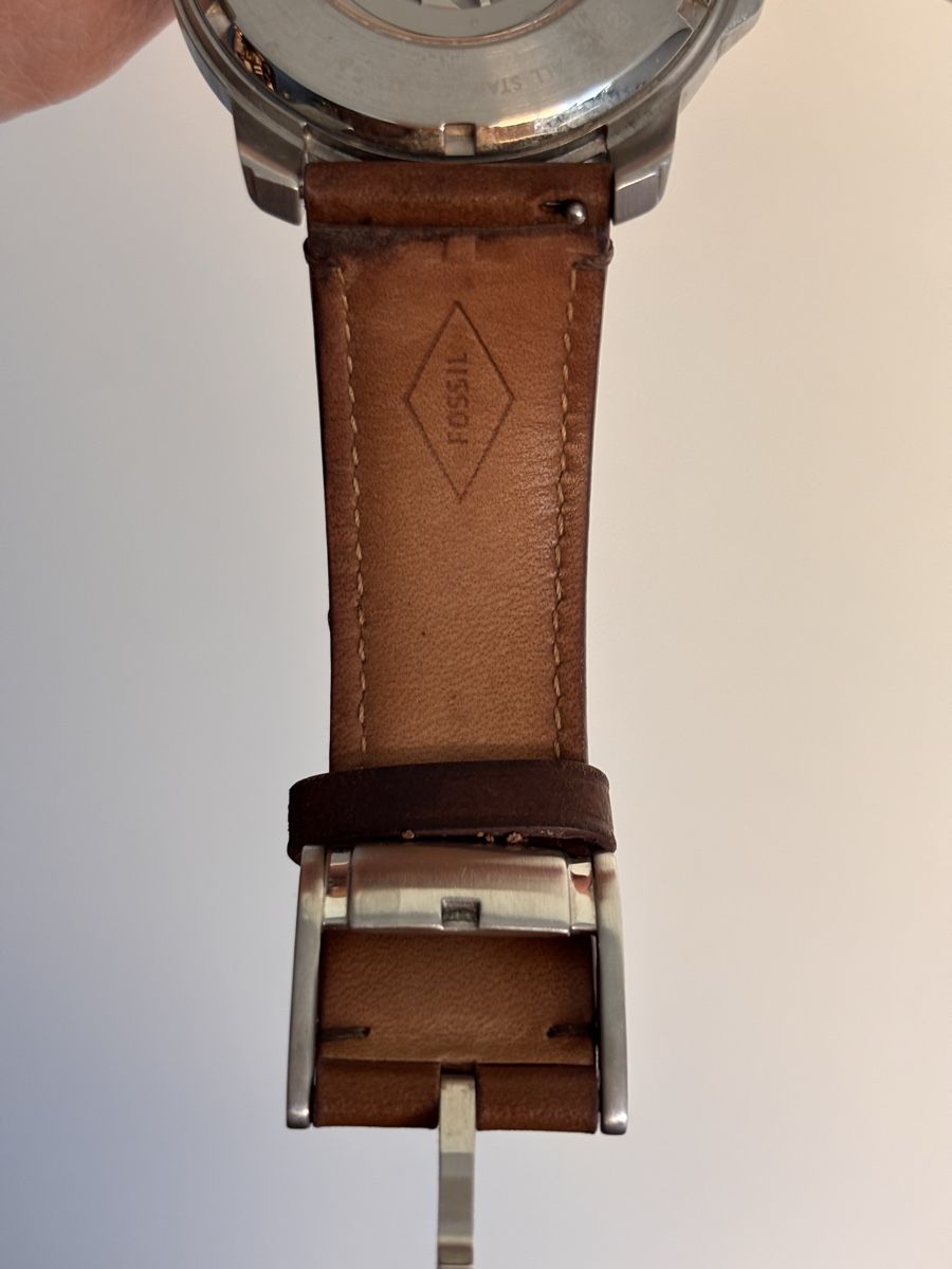 Fossil Orologi: Fossil Automatic Watch ME3099 Brown Leather - ab 1Fr – Usato da Meierskappel venduto da DayaMaya 7