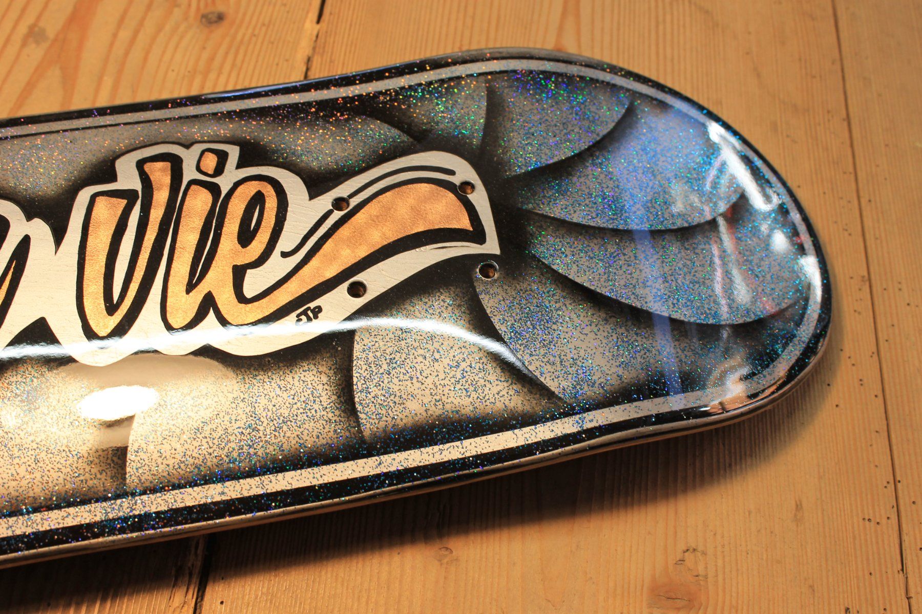 Skateboards: " Cèst la Vie " Skateboard  Deck ENUFF, Unikat, Handmade CH – Usato da Willisau venduto da Pzm81 6