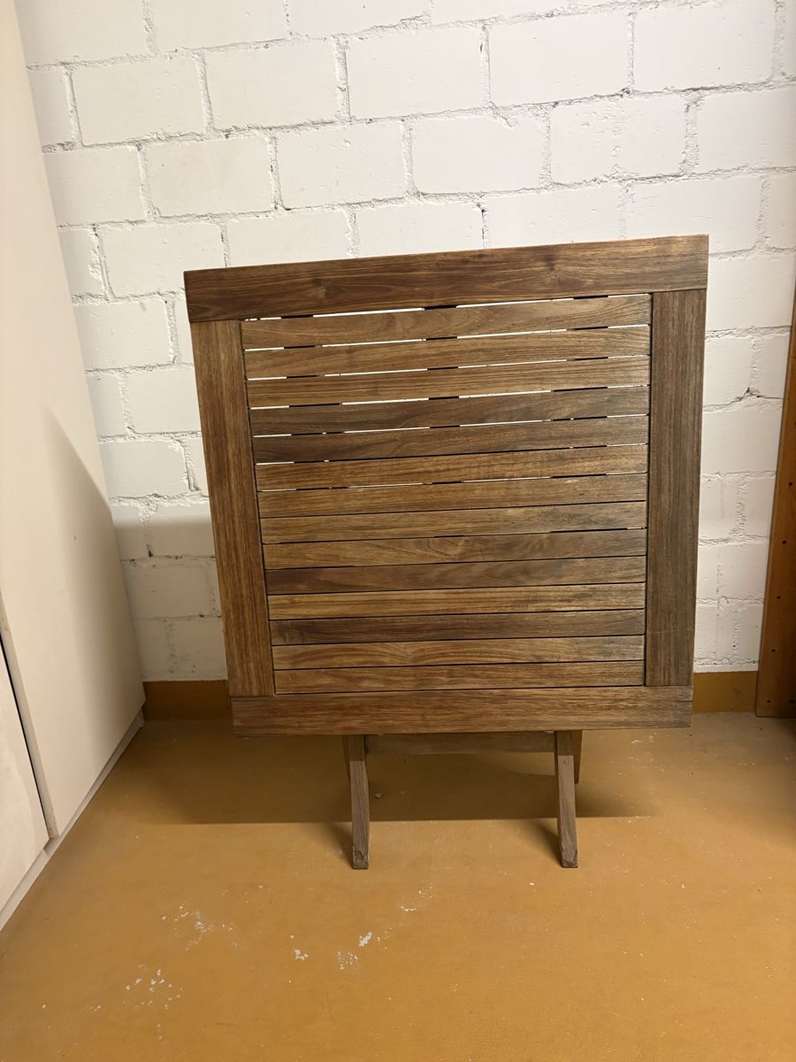 Tische: Teak Klapptisch – Gebraucht aus Kappel SO von Reuss6l 3