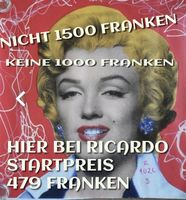 MARILYN MONROE ORIGINAL RINGO SIGNIERT ÖL (KAUFMAN/WARHOL)