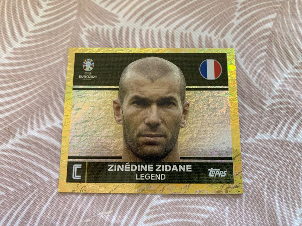 Captain Sticker Topps EM 2024 Zinédine Zidane (Gebraucht) in Wetzikon ...