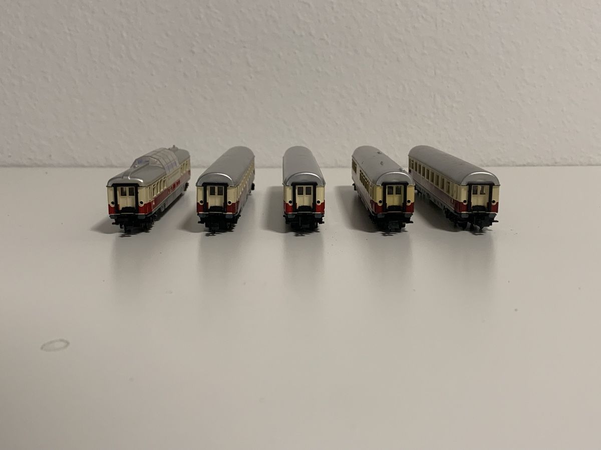 Arnold Modellini di ferrovie: DB TEE Zugkomposition mit BR 103 Spur N Analog – Usato da Neuenegg venduto da Mazdanier 3