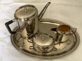 Service à Café Art Déco – Orfèvrerie Böhme & Hennen Dresde