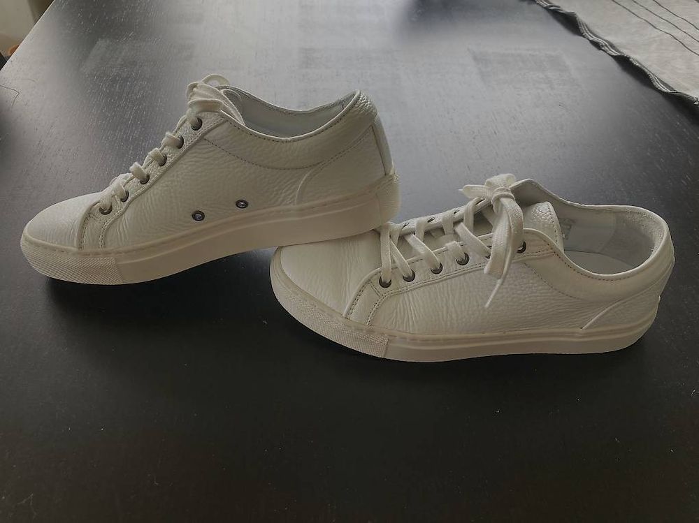 Baskets blanches Asphalt cuir homme pointure 38 (D