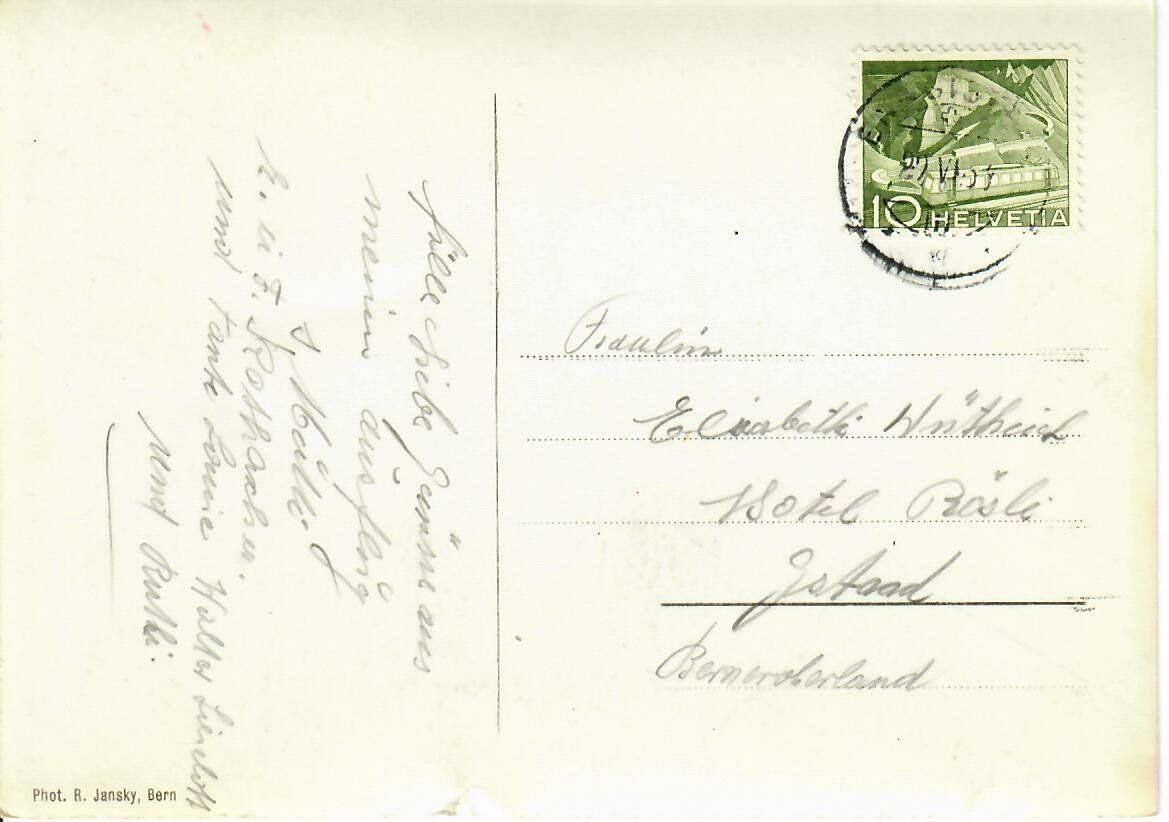 Cartoline postali: Rüttihubelbad – Usato da Hochdorf venduto da Ziegel-16 1