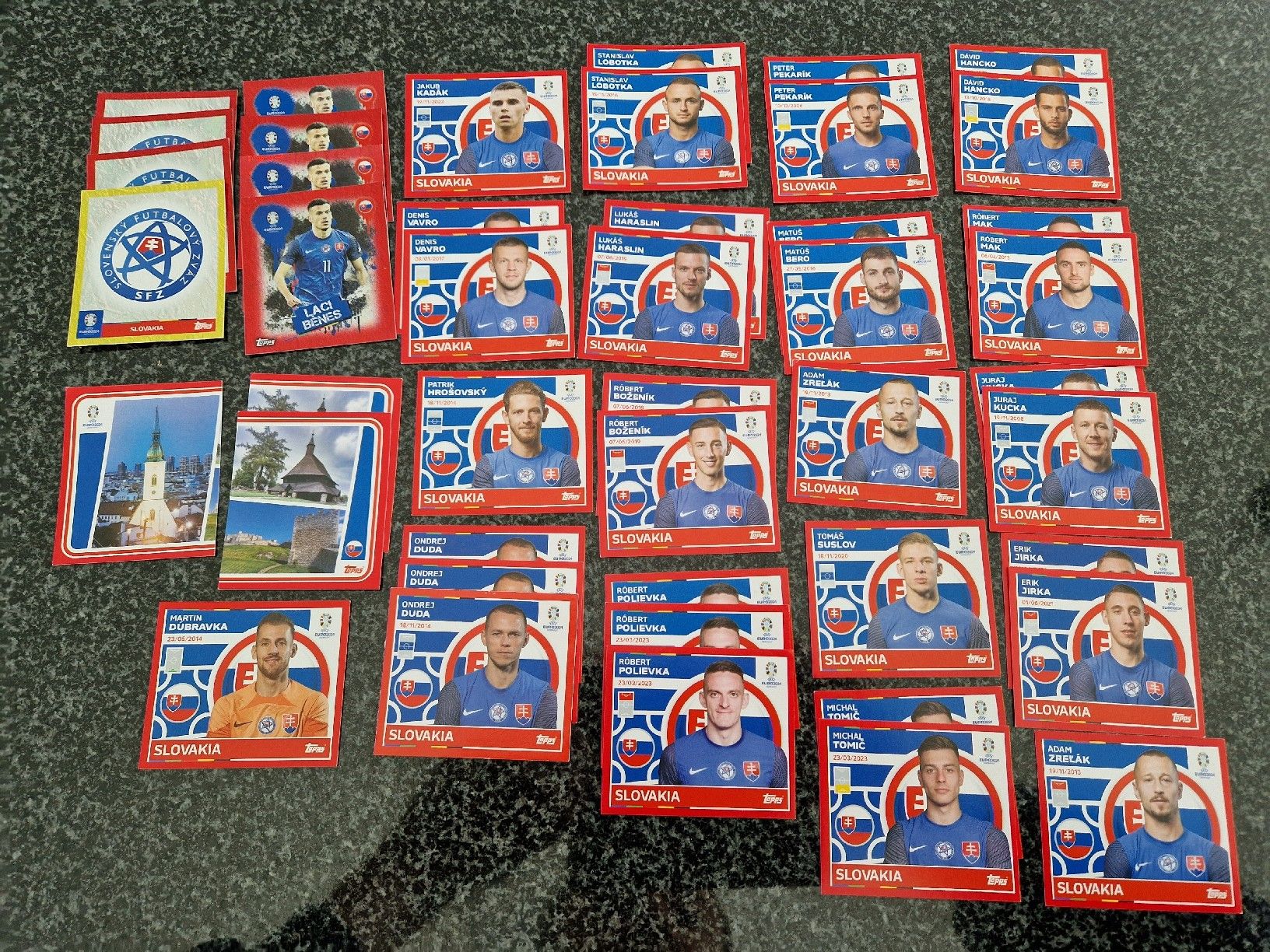 Topps Carte collezionabili: Topps Euro 2024 - Slovakia – Usato da Romont FR venduto da raj_sjv9