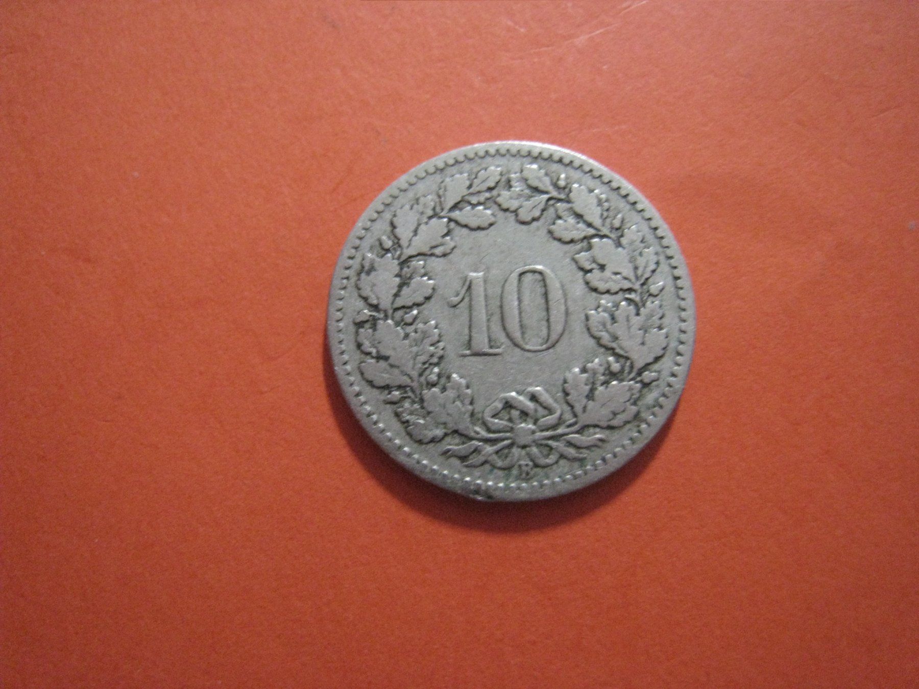 Tutti le monete: 10 Rappen  1897  s-ss   ( 21 )5.00 – Nuovo (secondo la descrizione) da Aarwangen venduto da Pinsel7890 1
