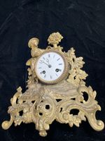 Antike Figurenuhr Bronze 