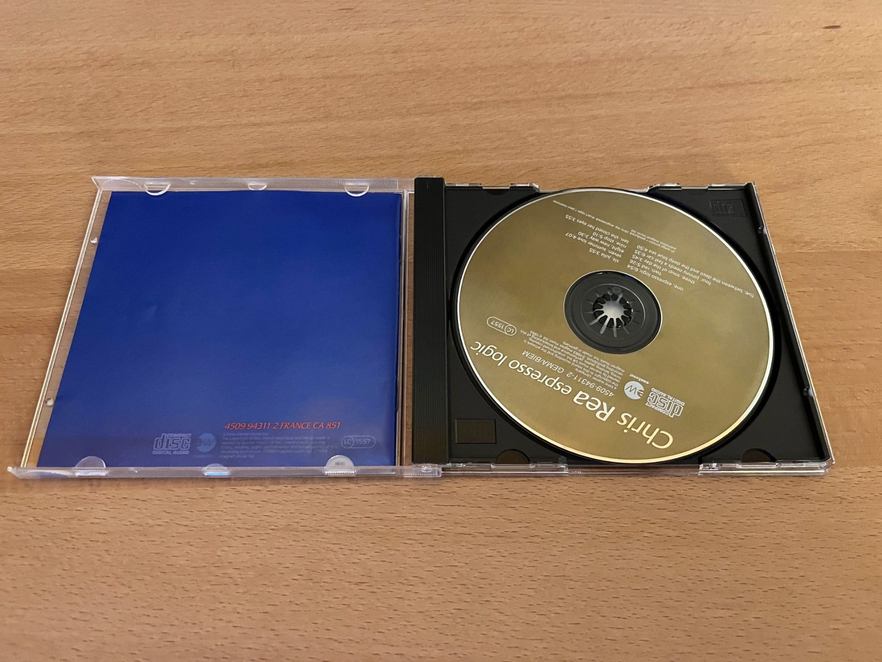 CD: Chris Rea - Espresso Logic – Usato da Bätterkinden venduto da emmentaler2008 1