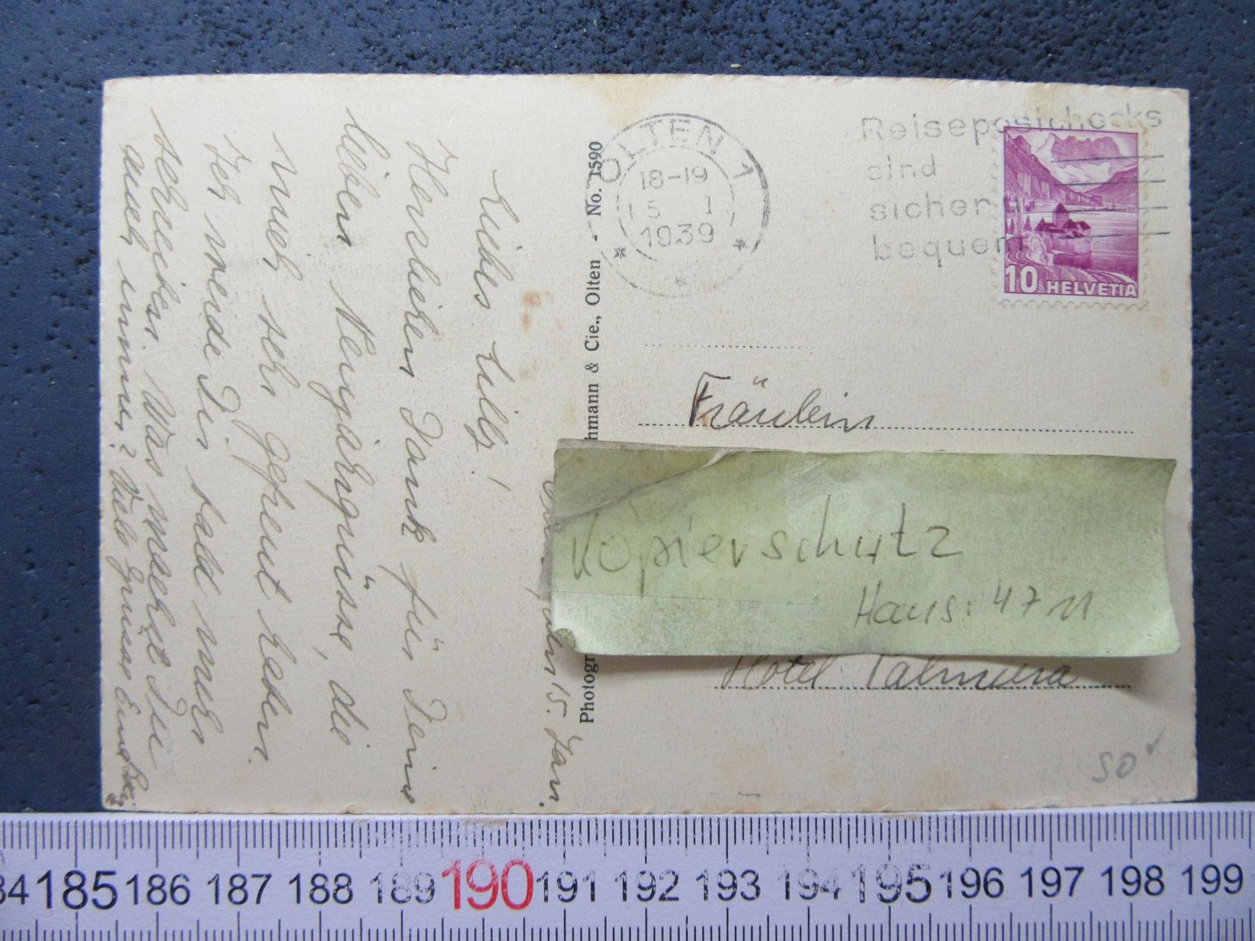 Cartoline postali: BAD LOSTORF 1939 SO AK LUFTBILD – Usato da Ettingen venduto da Hausi4711 1