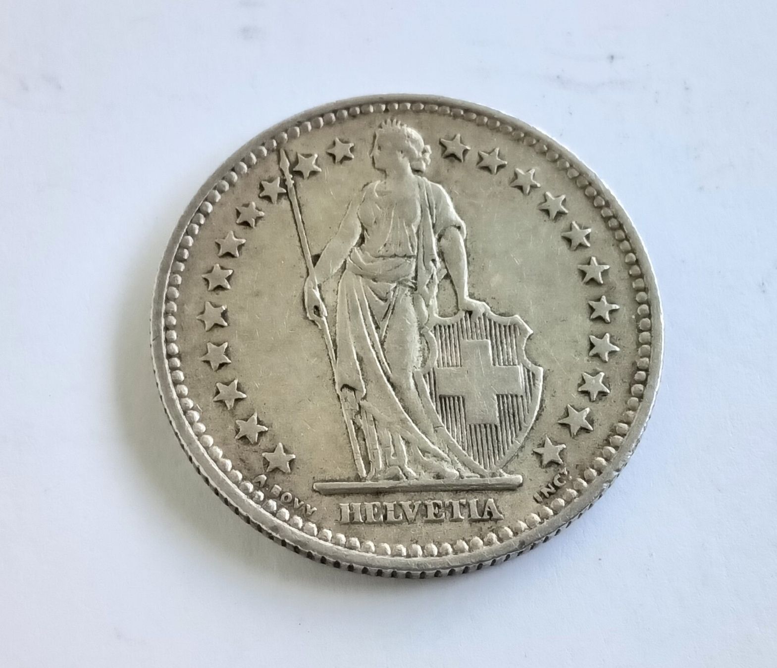 Toutes les monnaies: 2 Franken 1940 Silber – D'occasion à Feldbach par carlotta111 1