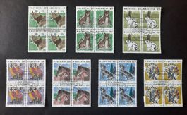 8-26-1 Timbres Helvetia oblitérés jour d'émission Animaux 1