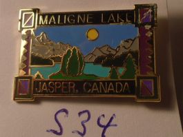1 Maligne Lake, Jasper Canada. Pin  (S34)