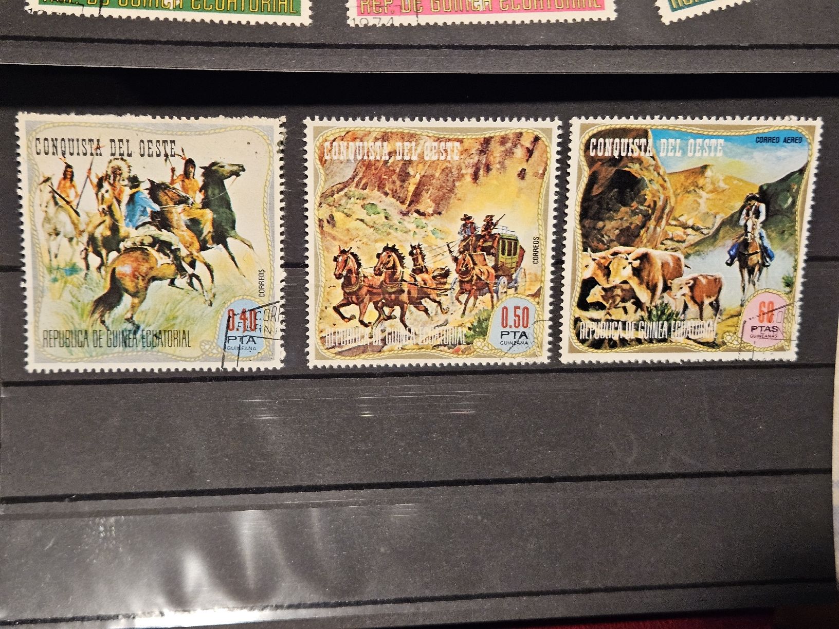 Tutti i francobolli: Briefmarken Äquatorial Guinea, u.a. Olympia – Usato da Wettingen venduto da Sk8ertomda 3