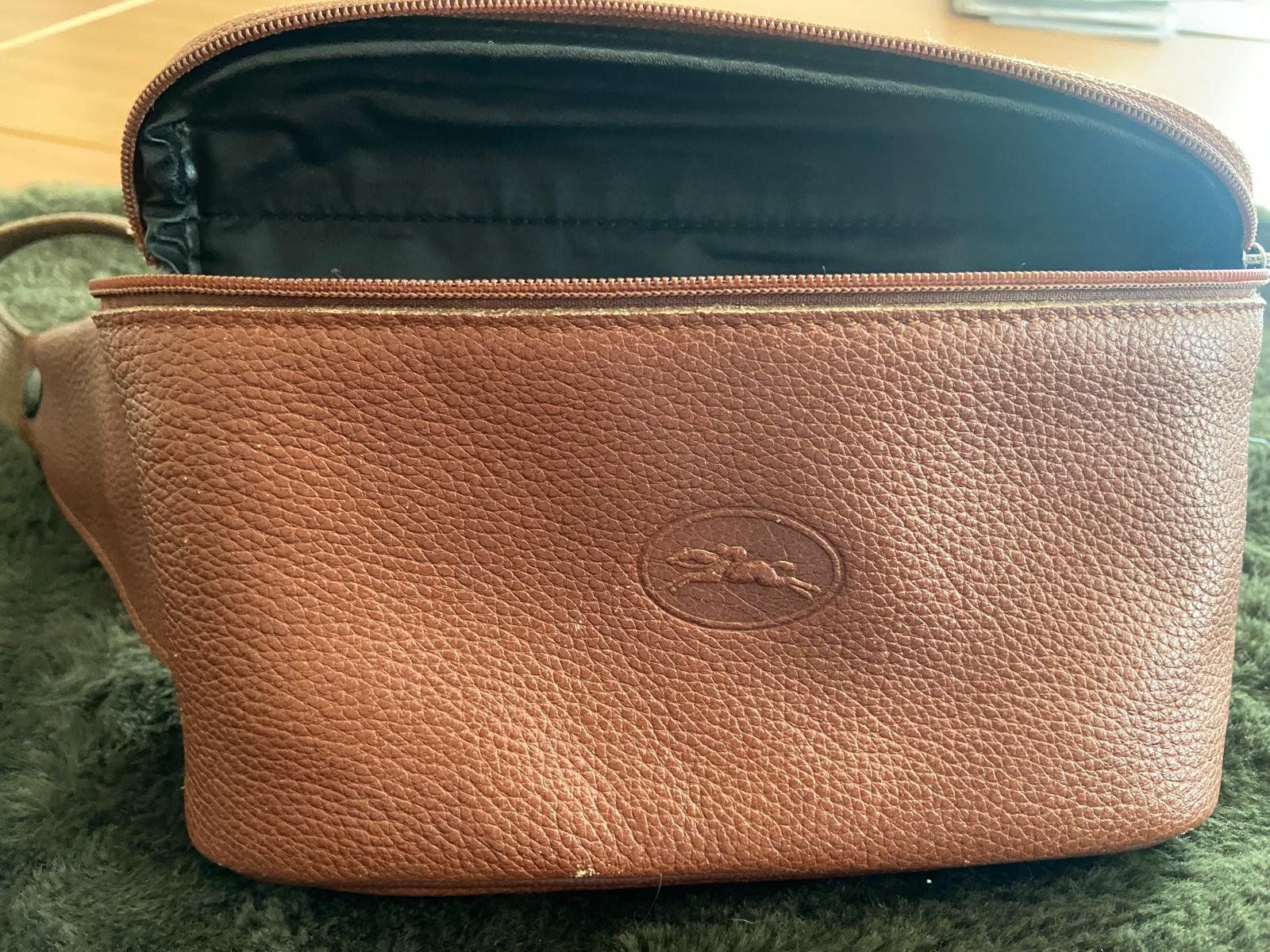Sacs femmes: Longchamp Bauchtasche, Leder braun, gebraucht – D'occasion à Lohn SH par Winter03 1