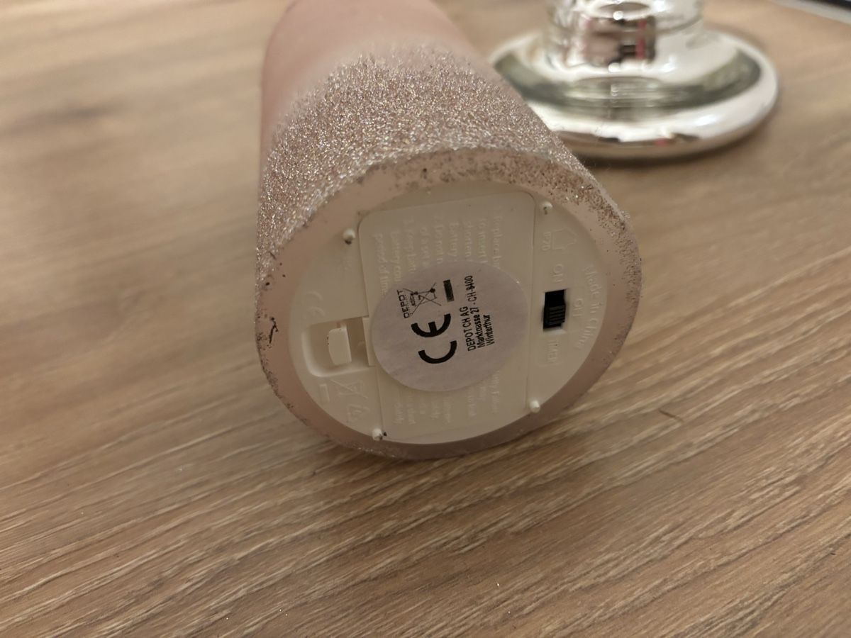 Bougeoirs: Kerzenständer mit LED Kerze  – D'occasion à Lyss par Sarah0116 1