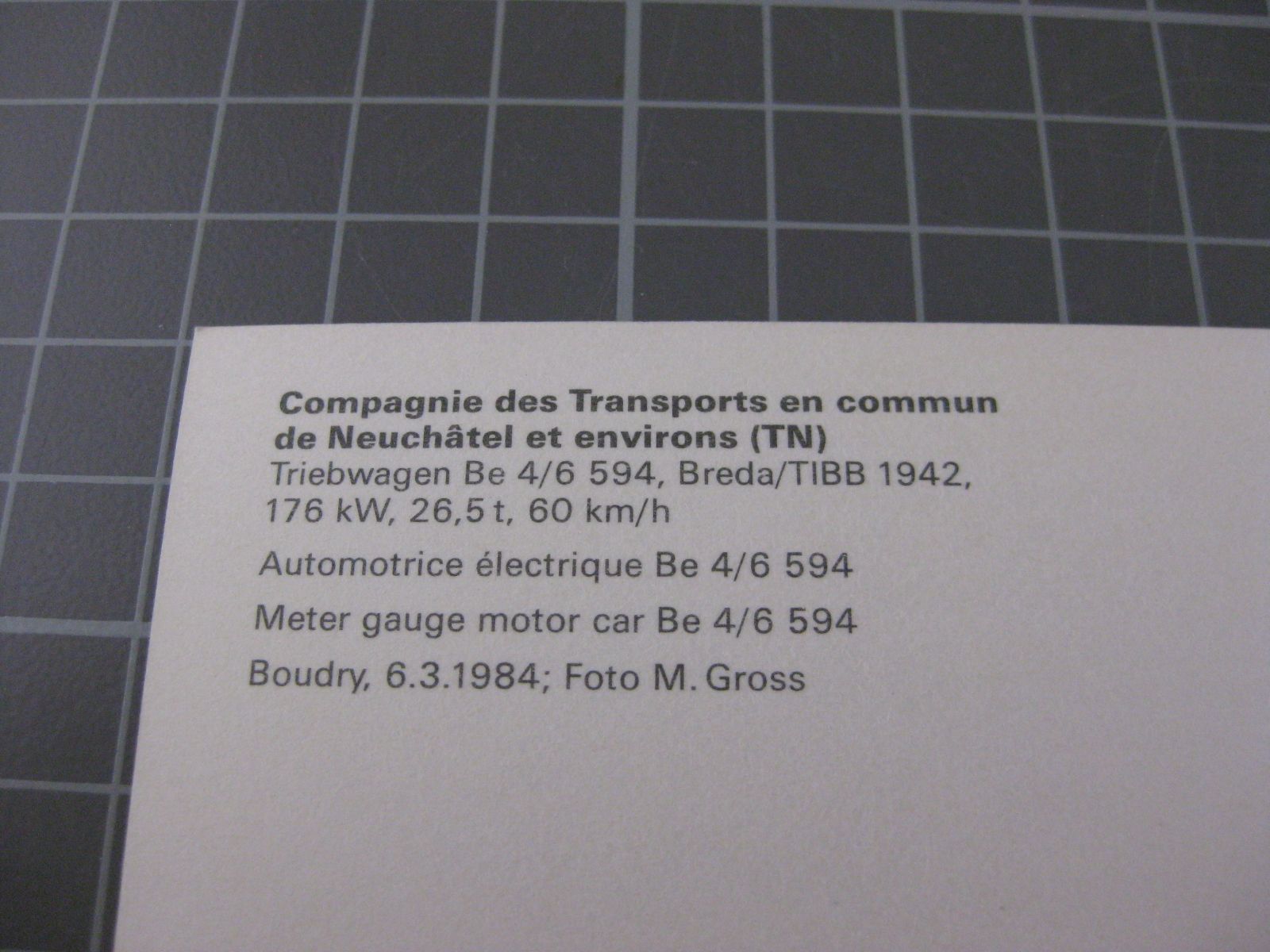 Cartoline postali: Neuchâtel Boudry mit Tram – Usato da Malters venduto da Marosko 2