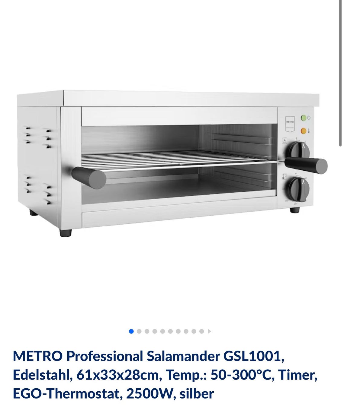 Elettrodomestici da cucina: Salamander – Nuovo e nell'imballaggio originale da Mörigen venduto da pet_9j9x 1