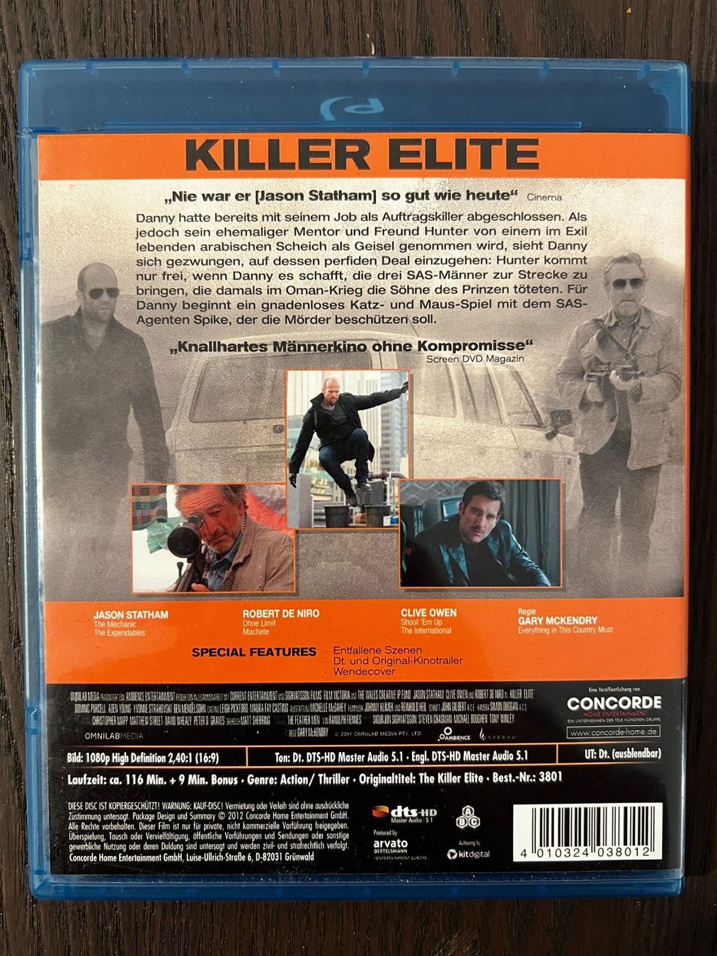 Alle DVDs: Killer Elite – Gebraucht aus Zürich von Blu-ray_ZH 1