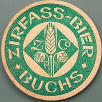 Bierdeckel - Zierfass, Buchs - CH