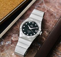 Omega Constellation Co Axial Diamanten 