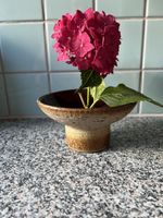 Vintage Ikebana-Set:Keramikschale+Original Kenzan/Steckigel