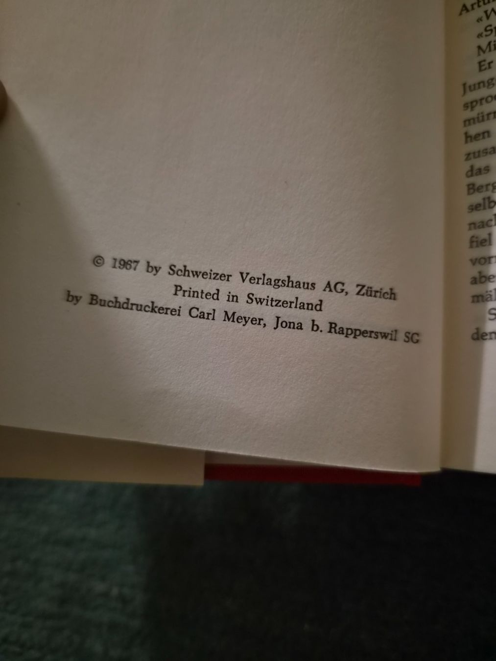 Libri: Buch, Wildes Blut – Usato da Regensdorf venduto da Mischa88 2